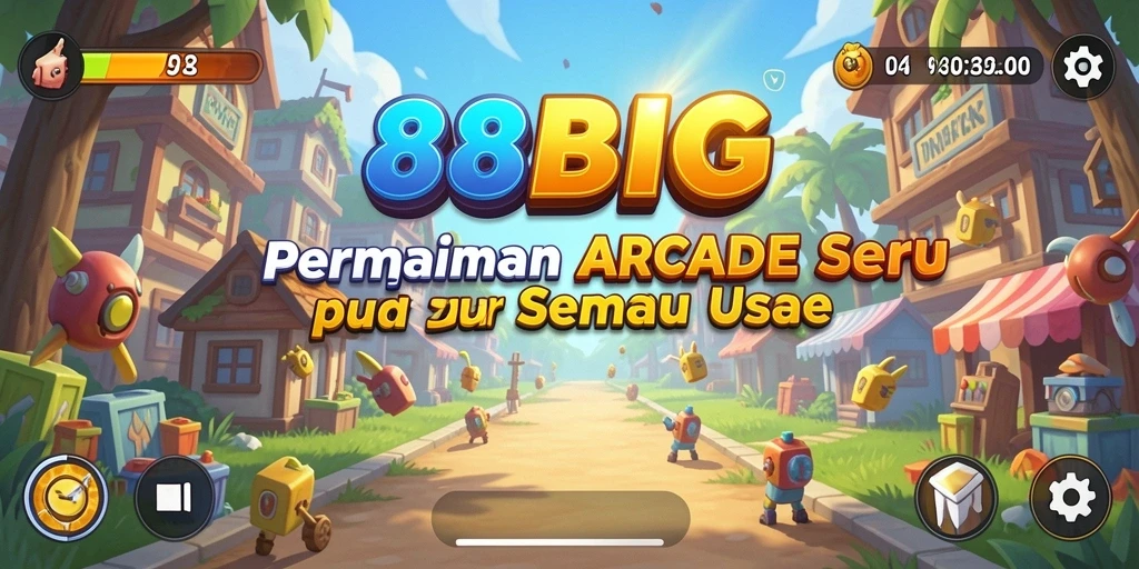 Screenshot gameplay 88BIG menampilkan aksi seru dalam permainan Arcade.