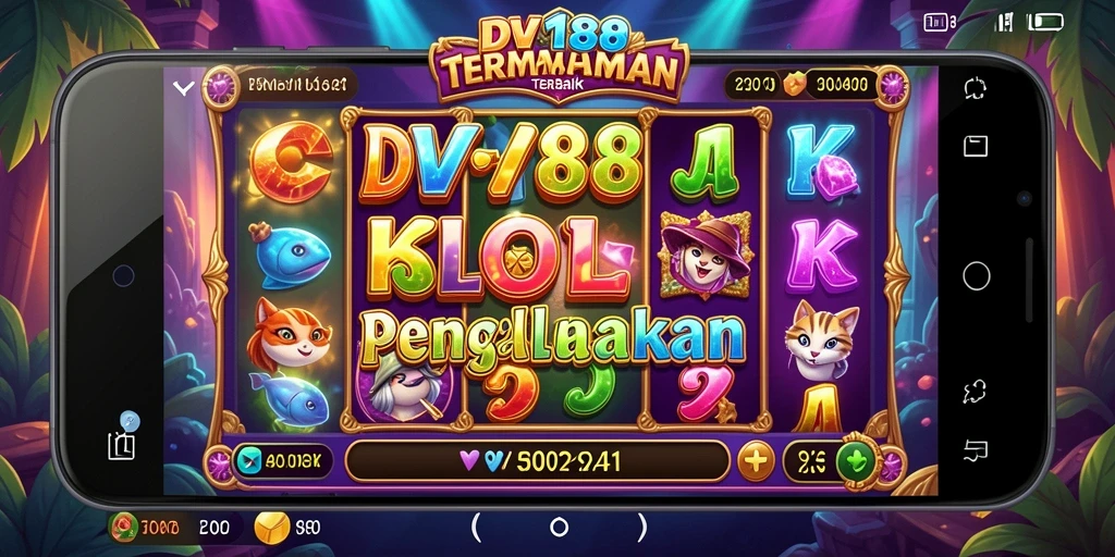 Tampilan gameplay DV188 yang seru dan menarik dengan berbagai tema slot.