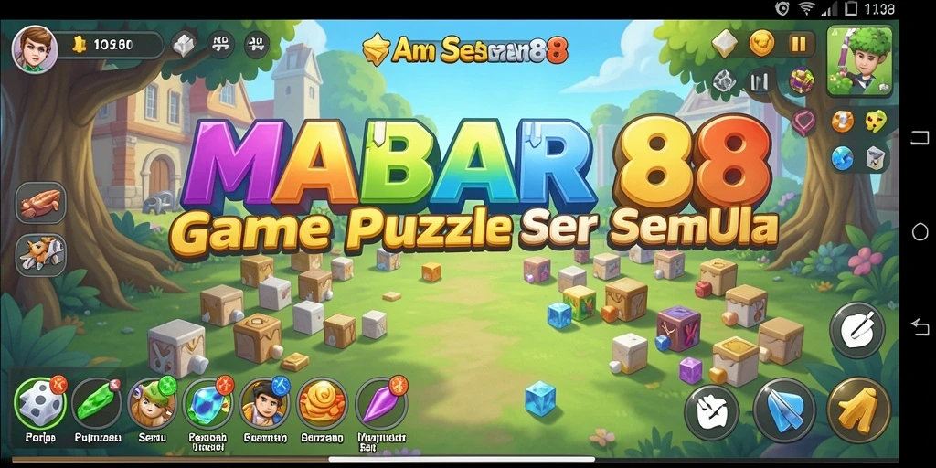 Screenshot MABAR88 menampilkan gameplay Puzzle yang menantang dan menarik.