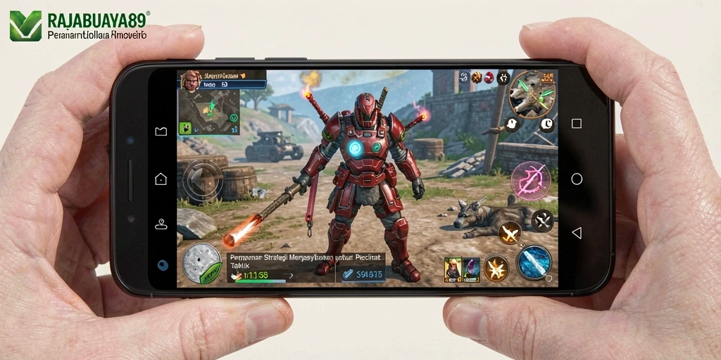 Tampilan gameplay RAJABUAYA89 yang seru dan strategis.