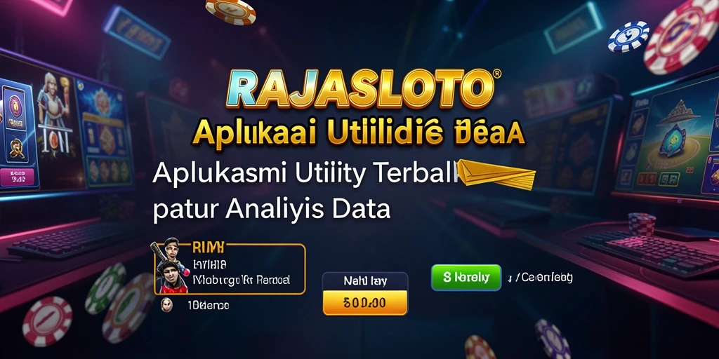 Tampilan antarmuka RAJASLOTO yang modern dan intuitif.