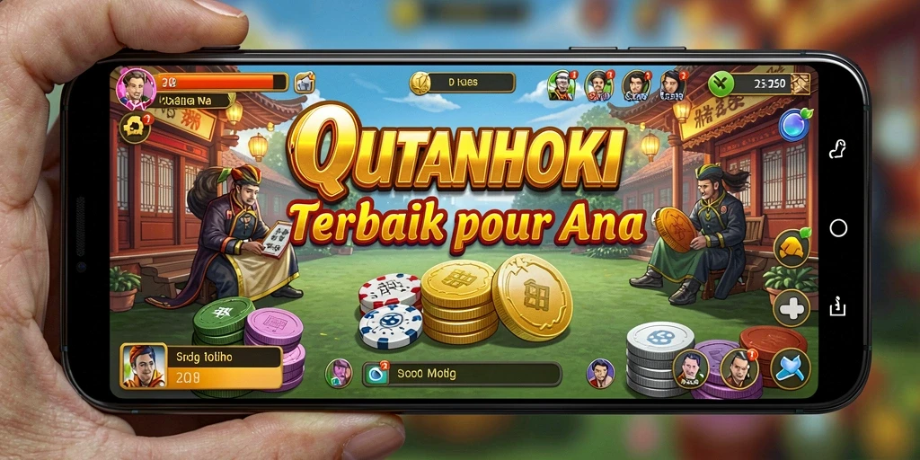 Tangkapan layar gameplay QiuQiu yang menegangkan di TOPANHOKI.